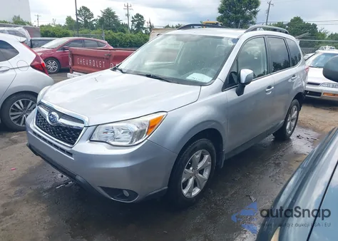 2014 Subaru Forester 2.5I Premium from USA, damaged, VIN JF2SJAEC9EH419568